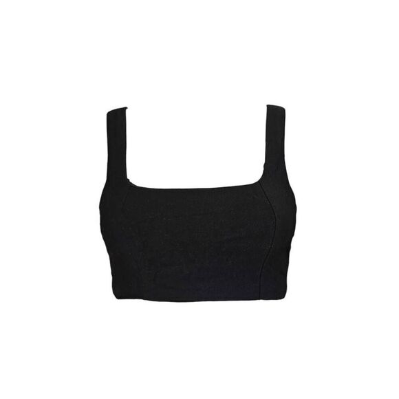 gaudi minimalist sculpted crop top - Picture 1 of 5